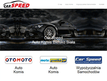 Tablet Screenshot of car-speed.pl